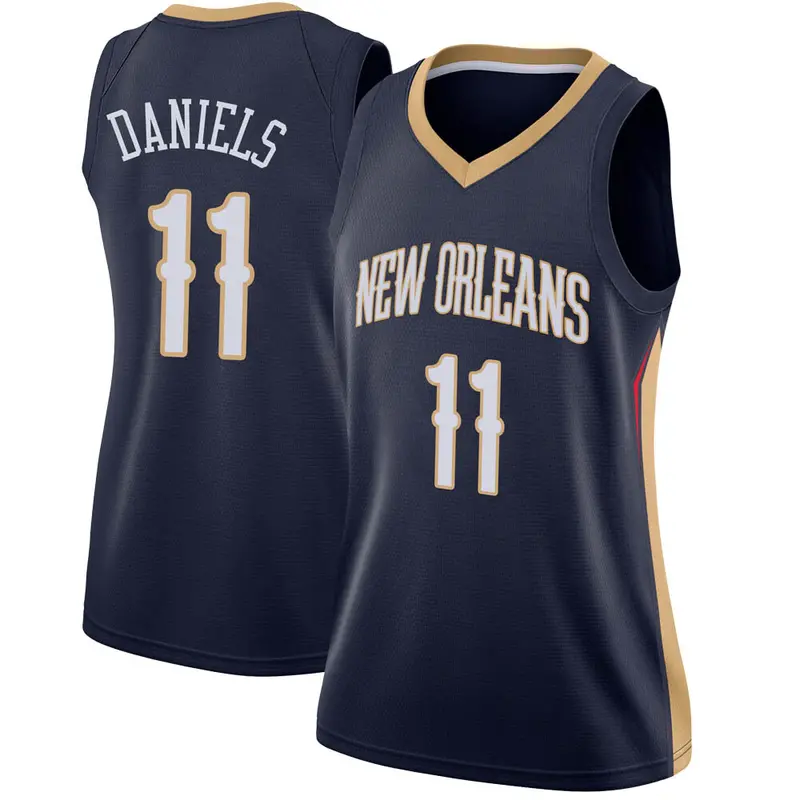 Swingman Navy Dyson Daniels Women's New Orleans Pelicans Nike Jersey - Icon Edition