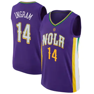 Swingman Purple Brandon Ingram Men's New Orleans Pelicans Nike Jersey - City Edition