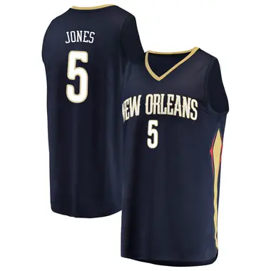 Navy Herbert Jones Youth New Orleans Pelicans Fanatics Branded Fast Break Jersey - Icon Edition