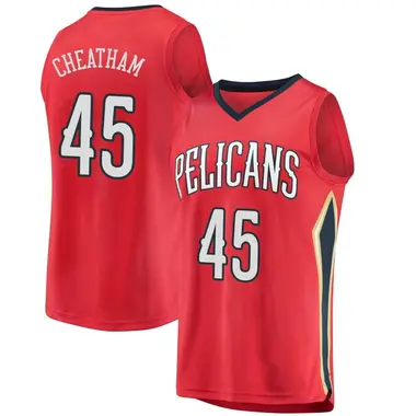 Red Zylan Cheatham Youth New Orleans Pelicans Fanatics Branded Fast Break Jersey - Statement Edition